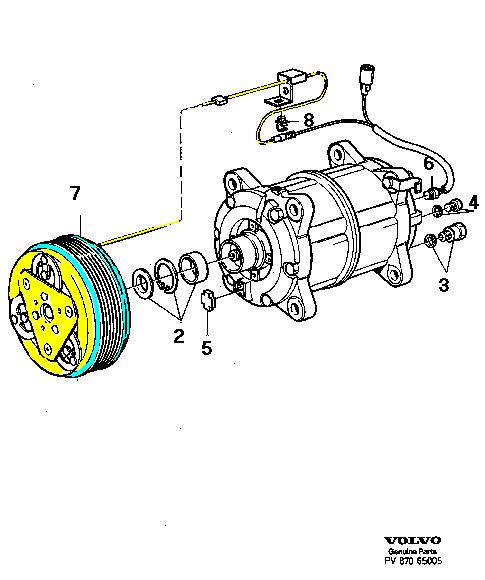 электромагнитная муфта компрессора кондиционера на renault логан